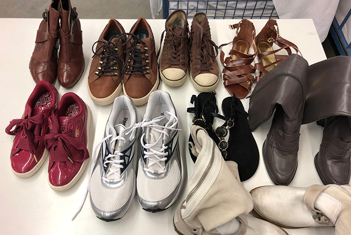 Schuhe Crème mix Schuhe Crème mix